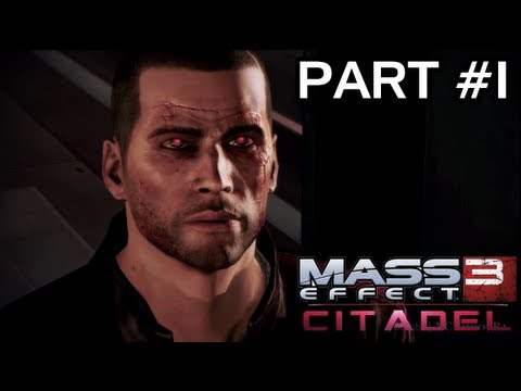 Mass Effect 3 - Citadel DLC Walkthrough Part 1 - Citadel: Shore Leave (Xbox 360/PS3/PC HD)