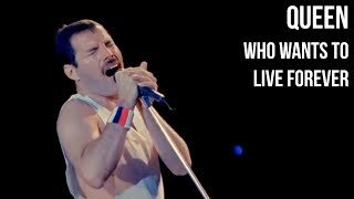 Queen - Who Wants To Live Forever | sub Español + lyrics