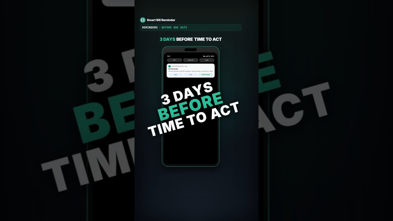 Video thumbnail: Late fee again? Just add a bill