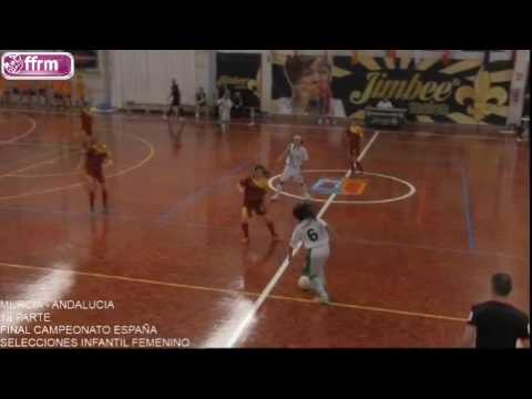 Murcia Andalucia Final Infantil Femenino 2016 1ª parte