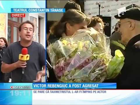 Actorul Victor Rebengiuc a fost agresat în plină stradă de şofer