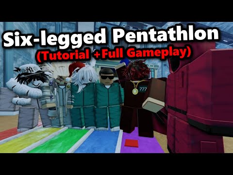 Six Legged Pentathlon ALL 5 GAMES TUTORIAL (Full Gameplay) INK GAME