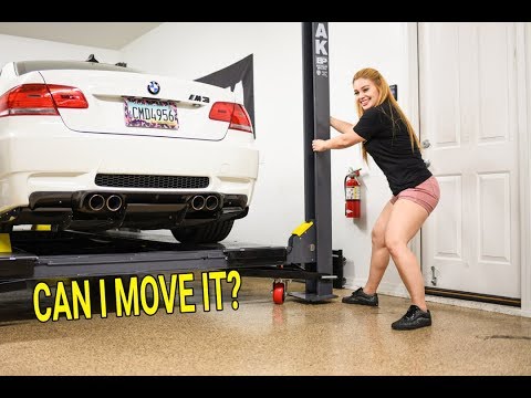 Can You MOVE a BendPak 4-Post Lift With a Car On Top?