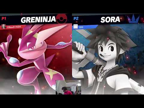 NBH Smash Online Bi-Weekly 3 Winners Quarterfinals - Fraudfish (Greninja) vs Mess (Sora)
