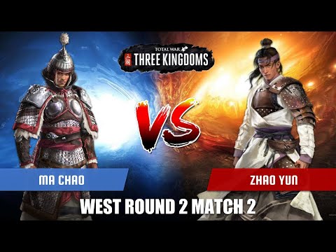 Ma Chao vs Zhao Yun | Total War Three Kingdoms Duelist Tournament West Round 2 Match 2