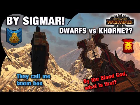 DWARFS in Warhammer 3 MULTIPLAYER vs KHORNE? - Total War: Warhammer 3