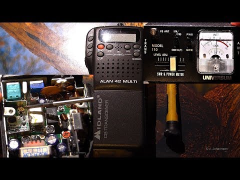 Midland Alan 42 (Multi) Tuning! - Maximum Power & FM Modulation