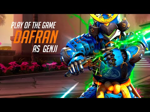 Dafran’s Genji is TOO FAST! [Overwatch 2 Season 19 Top 500]