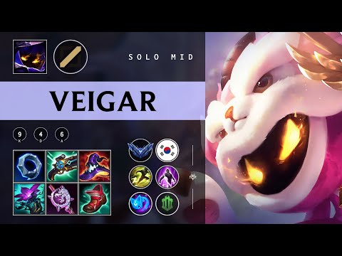 Veigar Mid vs Ziggs - KR Diamond Patch 25.24