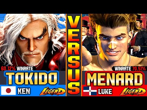 SF6 — MenaRD in Japan | Luke vs Ken (vs Tokido) ▰ High-Level Street Fighter 6 Gameplay