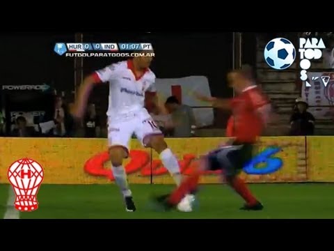 Caño de Martínez. Huracán 0 - Independiente 0. Fecha 6. Primera B Nacional. FPT