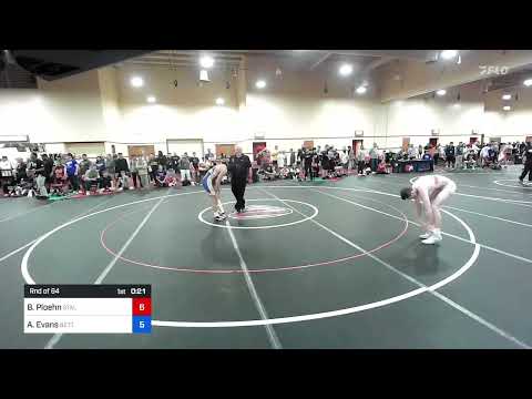 71 Kg Rnd Of 64 - Brandon Ploehn, Stallions Wrestling Club Vs Achilles Evans, Betterman Elite Wres