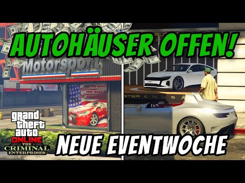 GTA Online NEUE Eventwoche | Autohäuser OFFEN! Neues Auto, DREIFACH GTA$ und Zeitrennen in 2022