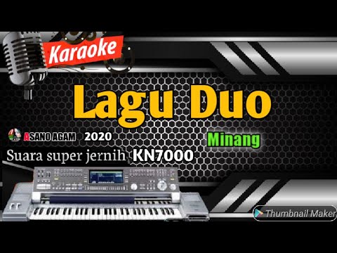 KARAOKE MINANG LAWAS || GAMAD - LAGU DUO (ASANO AGAM)