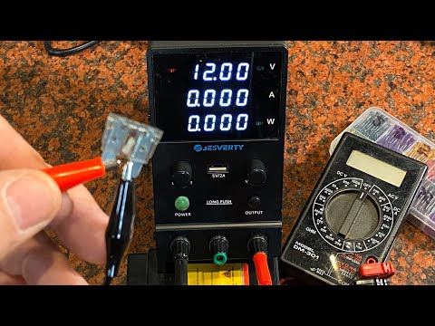 How to Use a DC Power Supply for Basic Electronics by JESVERTY