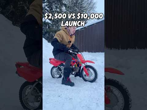 $2,500 vs $10,000 Launch In Snow