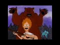 Beavis Butt Head S03E26 David Van Driessen Gets Injured By A Bear