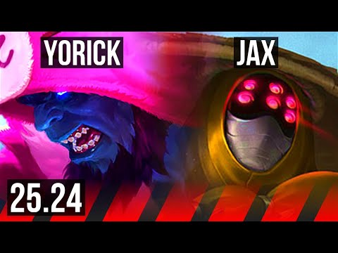 YORICK vs JAX (TOP) | KR Challenger | 25.24