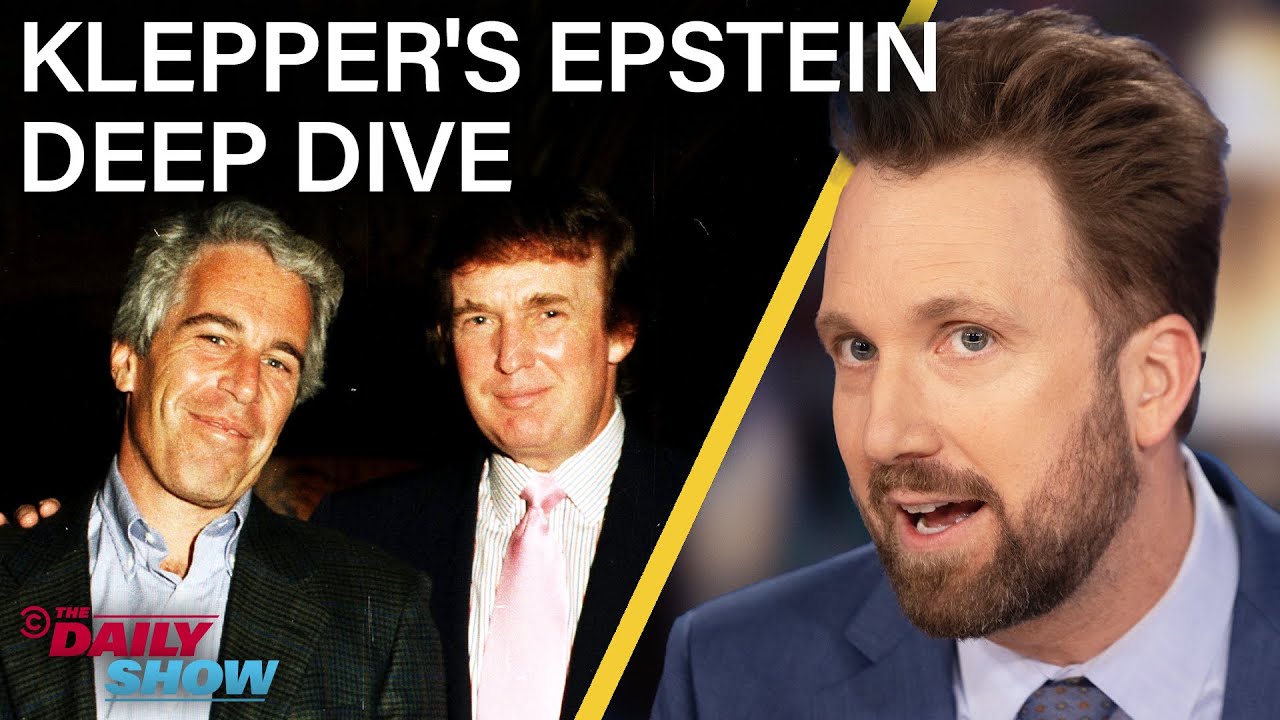 Jordan Klepper Charts Trump's Long History With Epstein & Ghislaine Maxwell | The Daily Show
