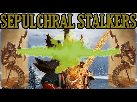 CORE UNIT: Sepulchral Stalkers - Tomb Kings vs High Elves // Total War: WARHAMMER II Multiplayer
