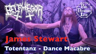 James Stewart - Belphegor - Totentanz - Dance Macabre (Drum cam)
