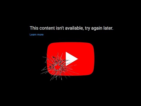 YouTube "This content isn't available" Error (Ad Blocker Crackdown?)