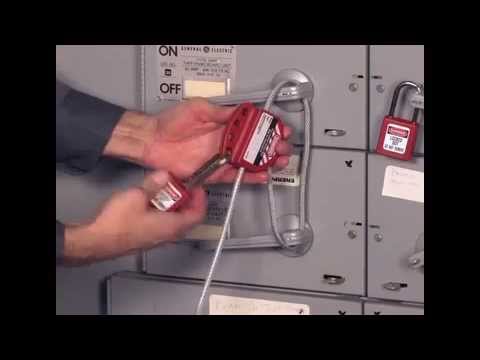 Screen capture of Master Lock Safety S806 &#45; Cable Lockout 
