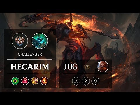 Hecarim Jungle vs Gragas - BR Challenger Patch 9.24