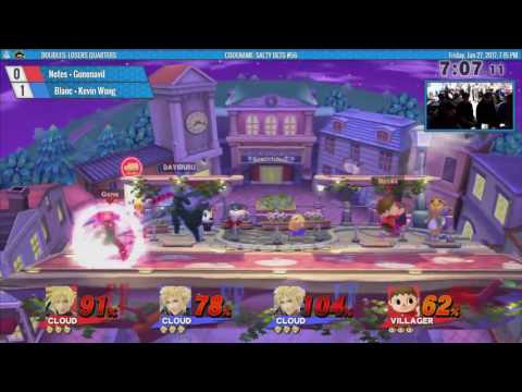 CSB 56 - Blanc + Kevin Wong vs Notes + Gonenavil - Smash 4 Doubles LQF