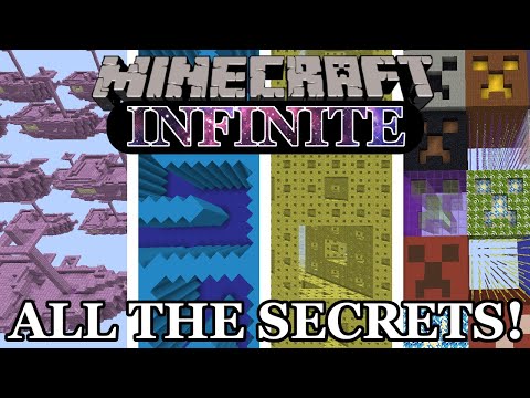 All Easter Egg Dimensions in the April Fools Update | Minecraft Infinite | Snapshot 20w14Infinite