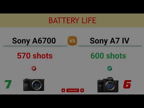 Sony A6700 vs Sony A7 IV Comparison: 7 Reasons to buy the A6700 and 13 Reasons to buy the A7 IV