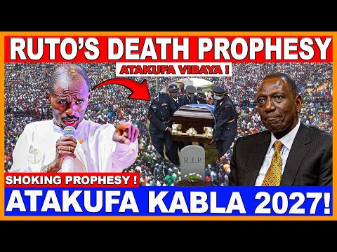 RUTO KWISHA💥 PASTOR EZEKIEL SHOCKS RUTO WITH A DANGEROUS D£ATH PROPHESY!