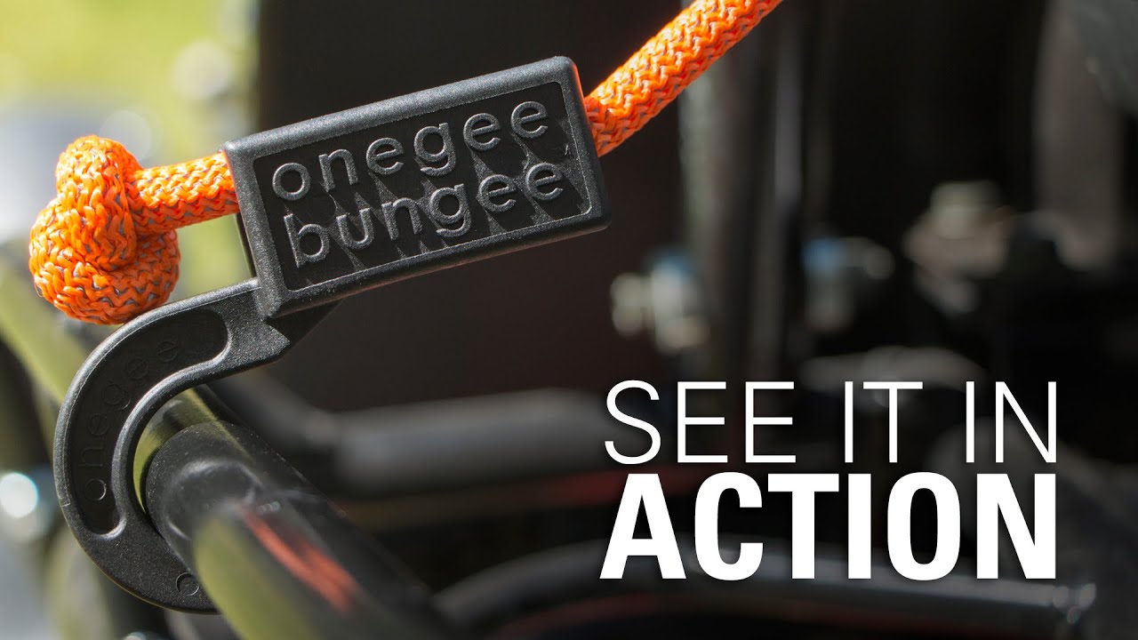 Onegee Bungee Cord // Set of 4 (Orange) video thumbnail