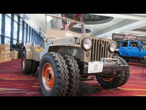 Omix-ADA Classic Jeeps at SEMA Show