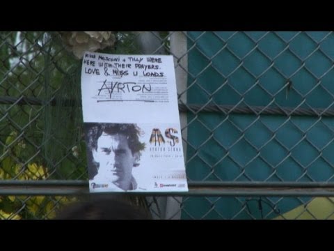 Tausende Fans gedenken Formel-1-Legende Ayrton Senna