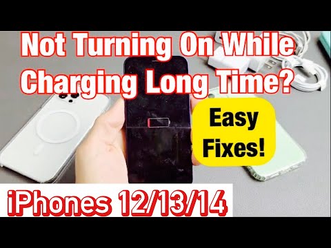 iPhone 12/13/14: Not Turning On While Charging for Long Time? Easy Fixes!