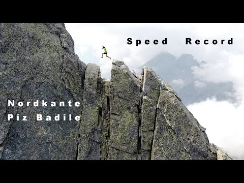 Nordkante Piz Badile Speed Record