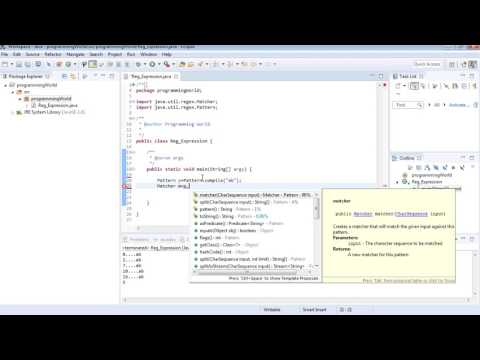 Java Tutorials For Beginner Regular Expression In Java Regex Program How To Find Matched Pattern