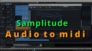 Video thumbnail for Convert Audio to Midi with Samplitude PRO X - From voice tracks by Marco Primeau Q & A