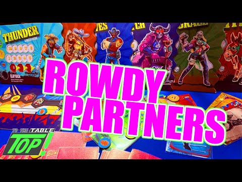 A trick-taking game where you take on old western wrestlers