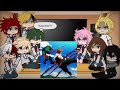 Past MHA React To Deku In Future Gacha Part 1 2