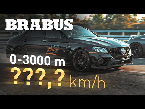 BRABUS 800 based on E63 S | acceleration 0-3000 m