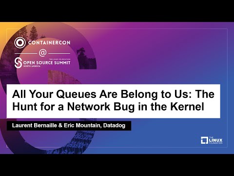 All Your Queues Are Belong to Us: The Hunt for a Network Bug... - Laurent Bernaille & Eric Mountain