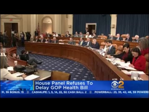 House Panel Refuses To Delay GOP Health Bill