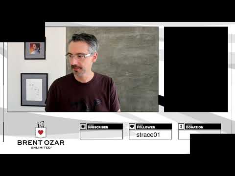 Watch Brent Analyze Your Wait Stats