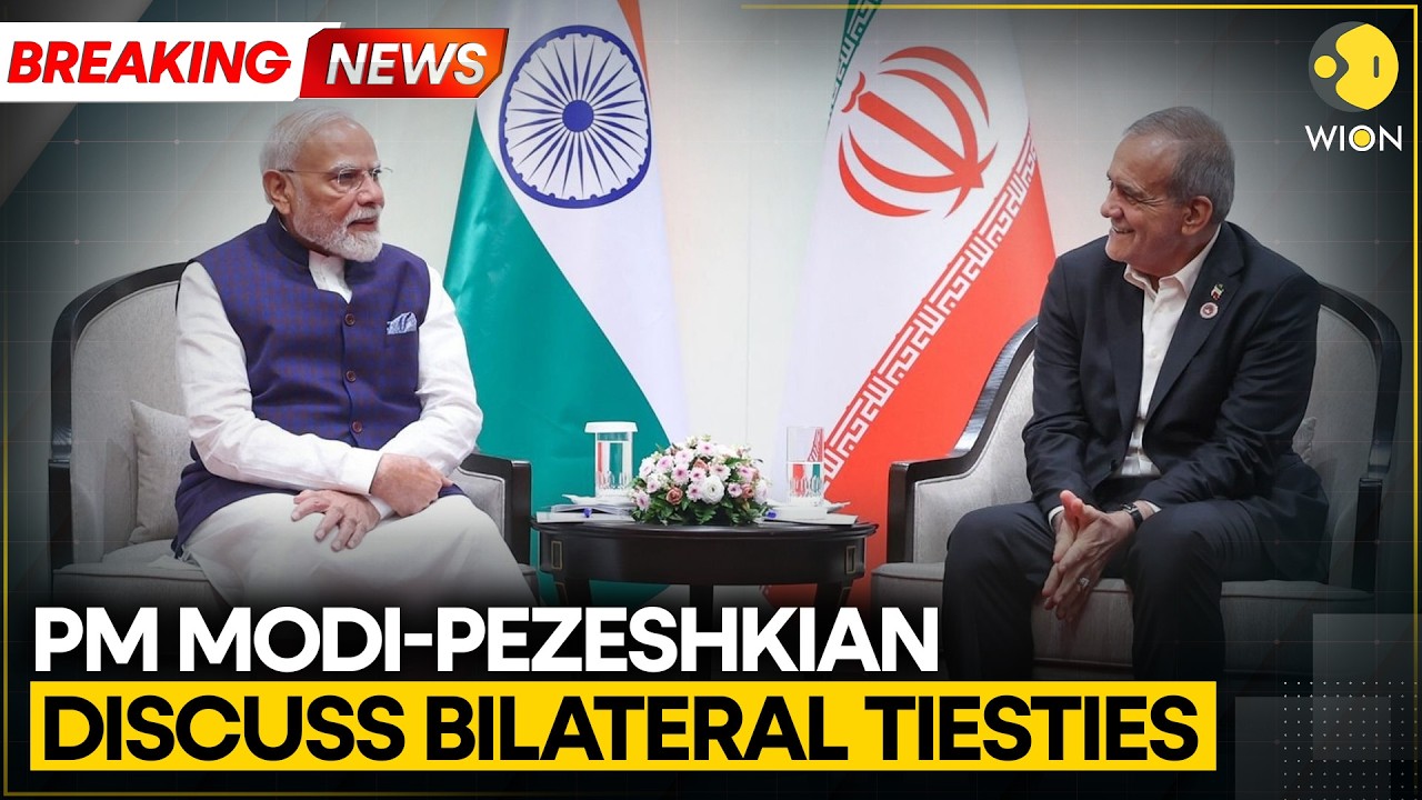BREAKING: PM Modi Holds Bilateral Talks With Iranian President Pezeshkian | WION