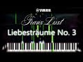 Franz Liszt - Liebesträum No.3 (Nocturne in A-Flat) - Piano Cover, Tutorial, Sheet Music