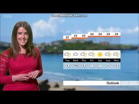 (HD) Alex Osbourne BBC ONE Spotlight weather July 3rd 2022 - 60 fps Better Quality