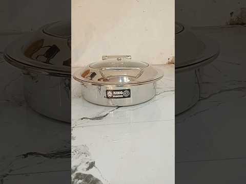 Brass chafing dishes, capacity: 6 litre