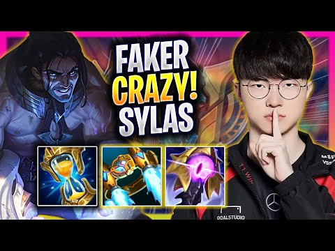 FAKER CRAZY GAME WITH SYLAS! - T1 Faker Plays Sylas MID vs Orianna! | Season 2025